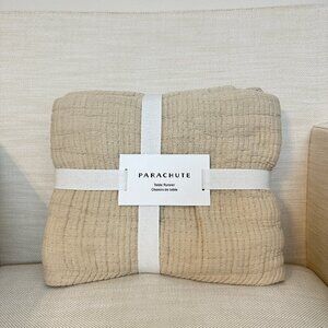 PARACHUTE Cloud Cotton Table Runner in Natural NWT